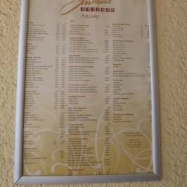 Barabás Étterem Debrecen - Étlap/itallap