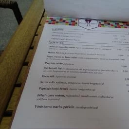 Barack & Szilva Étterem, Budapest - Étlap/itallap