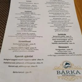 Bárka Étterem, Csongrád - Egyéb