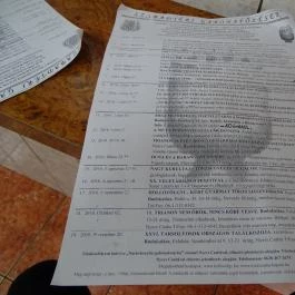 Baross Cukrászda, Budapest - Étlap/itallap