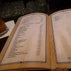 Barrio del Tango Café Budapest - Étlap/itallap