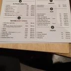 Bartók - Reggel.Délben.Este Budapest - Étlap/itallap