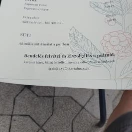 Beaver Cafe & Bar Balatonalmádi - Étlap/itallap