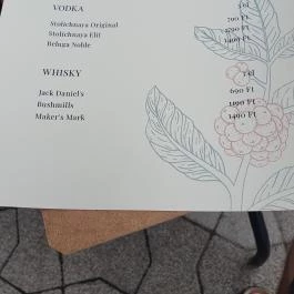 Beaver Cafe & Bar Balatonalmádi - Étlap/itallap