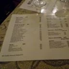 Bed Bar Budapest - Étlap/itallap