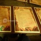 Beer and Burger Budapest - Étlap/itallap