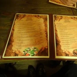 Beer and Burger Budapest - Étlap/itallap