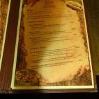 Beer and Burger Budapest - Étlap/itallap