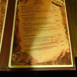 Beer and Burger Budapest - Étlap/itallap