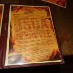 Beer and Burger Budapest - Étlap/itallap