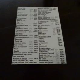 Belvárosi Disznótoros - Király utca, Budapest - Étlap/itallap