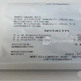 Belvárosi Étterem Kistelek - Egyéb