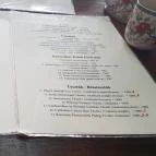 Biang Bisztró - Teréz körút Budapest - Étlap/itallap