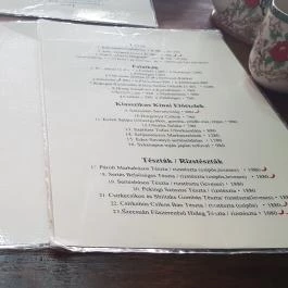 Biang Bisztró - Teréz körút, Budapest - Étlap/itallap