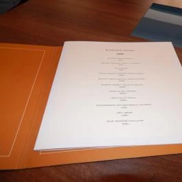 Biarritz Étterem & Kávézó, Budapest - Étlap/itallap