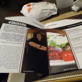 BIGinning, Budapest - Étlap/itallap