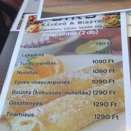 Birs kávézó és bisztró, Jászberény - Egyéb