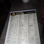 Blonder Pub Budapest - Étlap/itallap