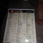 Blonder Pub Budapest - Étlap/itallap