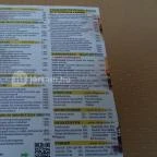 Bob Pizza Restaurant Budapest - Étlap/itallap