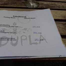 Bobek Cafe, Budapest - Étlap/itallap