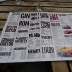 Bobek Cafe Budapest - Étlap/itallap