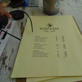 Bodza Bár Kecskemét - Étlap/itallap