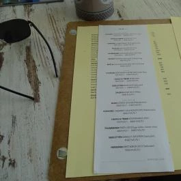 Bodza Bár Kecskemét - Étlap/itallap