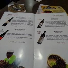 Bohem 16 - Bistro & Lounge, Budapest - Étlap/itallap