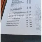 Borbár Székesfehérvár - Étlap/itallap