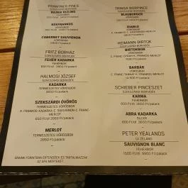 Borbistro Baja - Egyéb