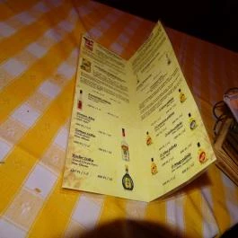 Borpatika , Budapest - Étlap/itallap