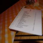 Borpatika Budapest - Étlap/itallap