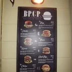 BRGR - Király utca Budapest - Étlap/itallap