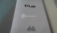 Bridges Food Bar Budapest - Étlap/itallap