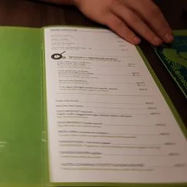 Briós Kávézó, Budapest - Étlap/itallap