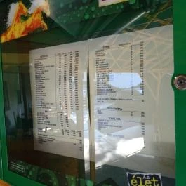 Bronz Pub Nyíregyháza - Étlap/itallap