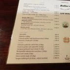 Bubba's Captains Pub Budapest - Étlap/itallap