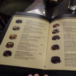 Budai Cukrászda, Budapest - Étlap/itallap