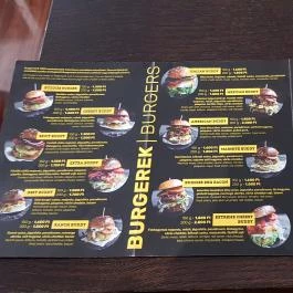 Buddies Burger - Blaha Budapest - Étlap/itallap
