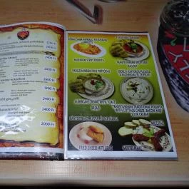 Bujdosó Székely Vendéglő, Budapest - Étlap/itallap