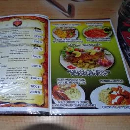 Bujdosó Székely Vendéglő, Budapest - Étlap/itallap