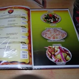 Bujdosó Székely Vendéglő, Budapest - Étlap/itallap