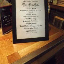 REBEL Burger & More - Király utca, Budapest - Étlap/itallap