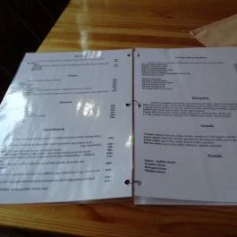 C-1 Gyorsétterem, Cegléd - Étlap/itallap