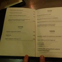 Cactus Juice Pub, Budapest - Étlap/itallap