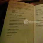 Cactus Juice Pub Budapest - Étlap/itallap