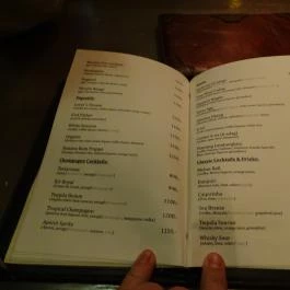 Cactus Juice Pub, Budapest - Étlap/itallap