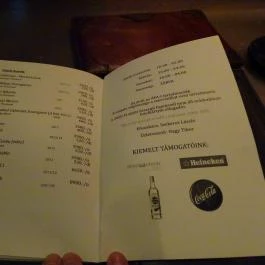 Cactus Juice Pub, Budapest - Étlap/itallap