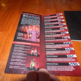 Cafe Bed Cinema, Budapest - Étlap/itallap